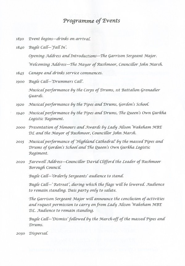Beating Retreat Program 3